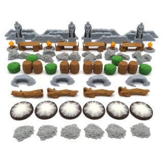 Scenery Pack for Journeys in Middle Earth &amp; Shadowed Paths Exp. (62 Pieces)
