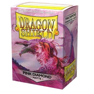Dragon Shield: Matte &ndash; Pink Diamond (100)