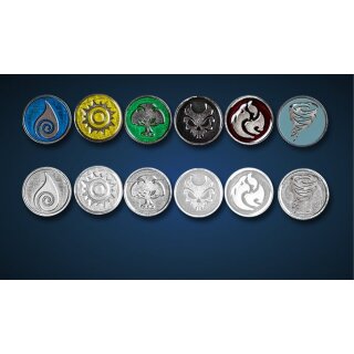 Legendary Metal Coins - Elements Pack (6)