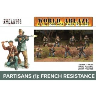 World Ablaze - Partisans (1) French Resistance (32) (28mm)