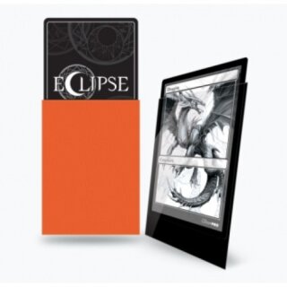 UP - Standard Sleeves - Gloss Eclipse - Pumpkin Orange (100)