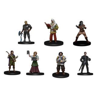D&amp;D Icons of the Realms Miniaturen vorbemalt The Yawning Portal Inn - Friendly Faces Pack
