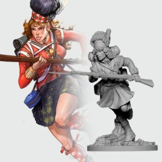 Fiona from 42nd Highlanders (28 mm)