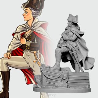 Georgette the General (28 mm)