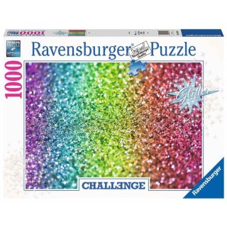 Ravensburger Puzzle: Challenge Glitter Puzzle 2 (1000 Teile)