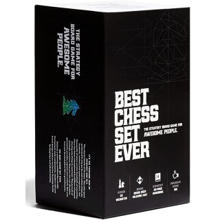 Best Chess Set Ever (Black Board + Green Board) (EN)