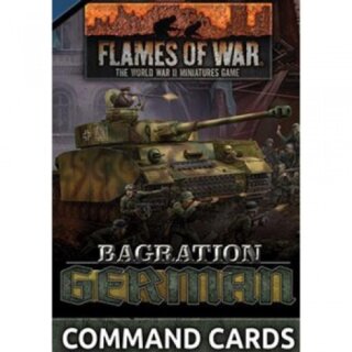 Bagration German Command Cards (55 Cards) (EN)