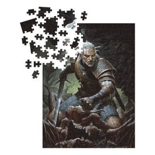 The Witcher 3 Wild Hunt Puzzle Geralt - Trophy (1000 Teile)