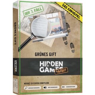 Hidden Games Tatort: Gr&uuml;nes Gift 3. Fall (DE)