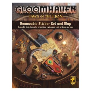 Gloomhaven Removable Sticker Set: Jaws of the Lion (EN)
