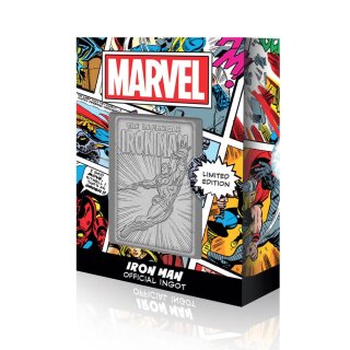 Marvel Metallbarren Iron Man Limited Edition