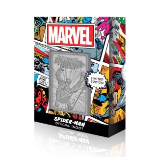 Marvel Metallbarren Spider-Man Limited Edition