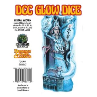 DCC Glow Dice - Neutral Wizard (14)