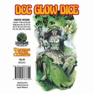 DCC Glow Dice - Chaotic Wizard (14)