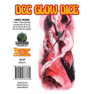 DCC Glow Dice - Lawful Wizard (14)