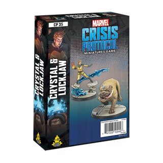 Marvel Crisis Protocol: Crystal and Lockjaw (EN)