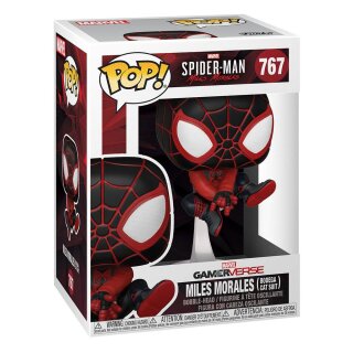 Marvels Spider-Man POP! Games Vinyl Figur Miles Morales Bodega Suit 9 cm