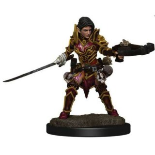 Pathfinder Battles: Premium Painted Figure - Female Half-Elf Swashbuckler