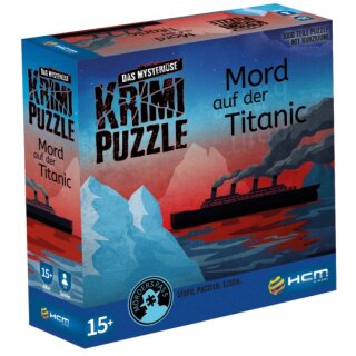 Mord auf der Titanic &ndash; Krimi Puzzle (1000 Teile) (DE)