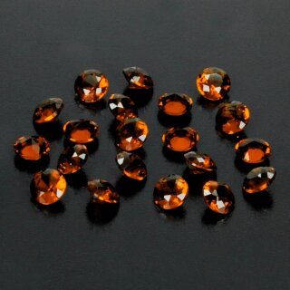 Spielmarker / Kristalldiamanten, Bernstein (orange) (20)