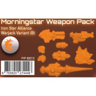 ** % SALE % ** Warcaster Iron Star Alliance Pack - Morningstar B Weapon Pack (metal)