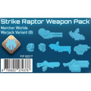 Warcaster Marcher Worlds Pack - Strike Raptor B Weapon Pack (metal)