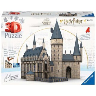 3D Puzzle: Harry Potter Hogwarts Schloss - Die Gro&szlig;e Halle (540 Teile)