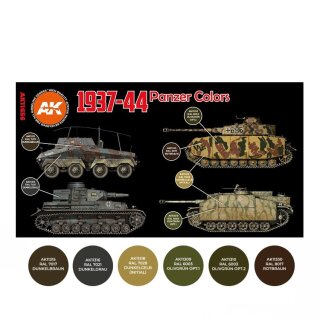 1937-44 Panzer Colors