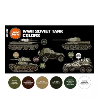 WWII Soviet Tank Colors