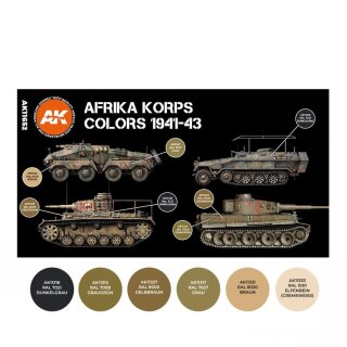 Afrika Korps Colors 1941-43