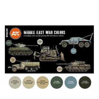 Middle East War Colors