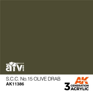 S.C.C. No.15 Olive Drab (17 ml)