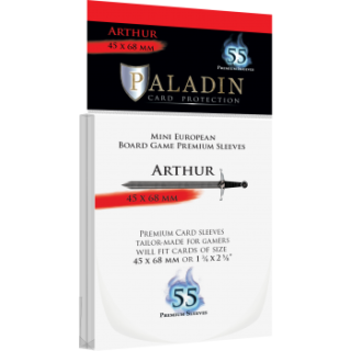 Paladin Sleeves - Arthur Premium Mini European 45x68mm (55)