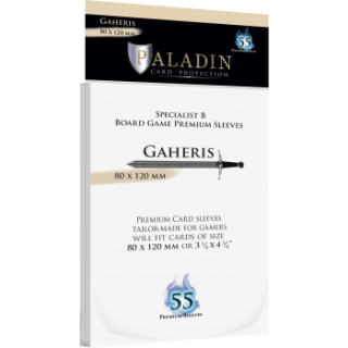 Paladin Sleeves - Gaheris Premium Specialist B 80x120mm (55)