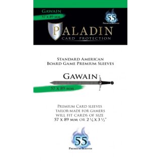 Paladin Sleeves - Gawain Premium Standard American 57x89mm (55)
