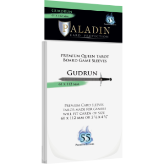 Paladin Sleeves - Gudrun Premium Queen Tarot 61x112mm (55)