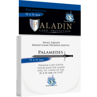 Paladin Sleeves - Palamedes Premium Small Square 51x51mm (55)