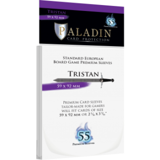 Paladin Sleeves - Tristan Premium Standard European 59x92mm (55)