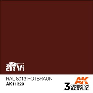 RAL 8013 Rotbraun (17 ml)