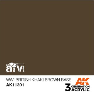 WWI British Khaki Brown Base (17 ml)