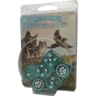 Magical Kitties Save the Day - Kitty Paw Dice Set (6)