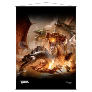 UP - Wall Scroll - The Rise of Tiamat - Dungeons &amp; Dragons Cover Series
