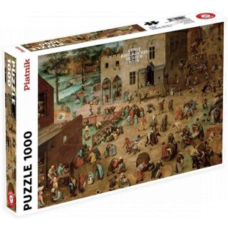 Puzzle - Bruegel Kinderspiele (1000 Teile)