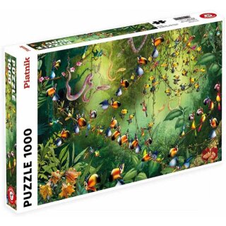 Puzzle - Ruyer Tukans im Dschungel (1000 Teile)