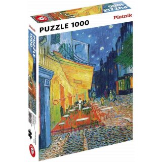 Puzzle - Van Gogh Cafeterrasse am Abend (1000 Teile)