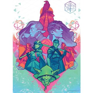 Critical Role Mighty Nein Puzzle (1000 Teile)