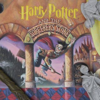 Harry Potter Kunstdruck Philosophers Stone Book Cover Artwork Limited Edition 42 x 30 cm