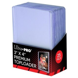 UP - Toploader - 3&quot; x 4&quot; Super Clear Premium (25)