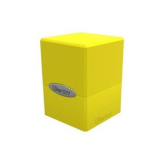 UP - Deck Box - Satin Cube - Lemon Yellow