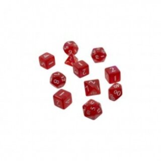 UP - Eclipse Dice Set: Apple Red (11)